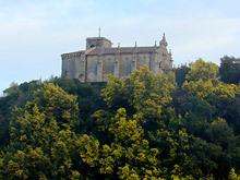 Vistas da Igrexa de Santa Mar�a desde o r�o Mi�o