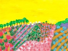 Primeiro premio: Britney Mar�a Pintilii Pintilii de terceiro curso, do C.E.I.P. Castrelo de Mi�o.