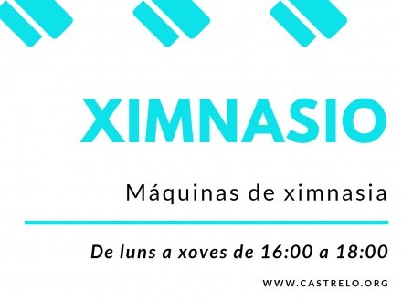 Ximnasio municipal aberto en Castrelo de Mi�o