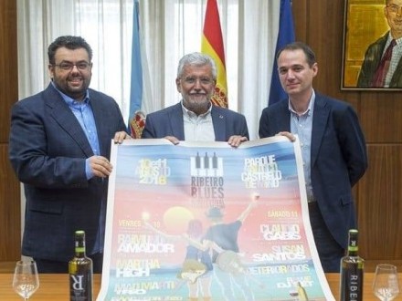 M�sica, vi�o e gastronom�a, na 5� edici�n do Ribeiro Blues Wine Festival