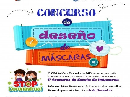 CONCURSO DE DESE�O DE M�SCARAS