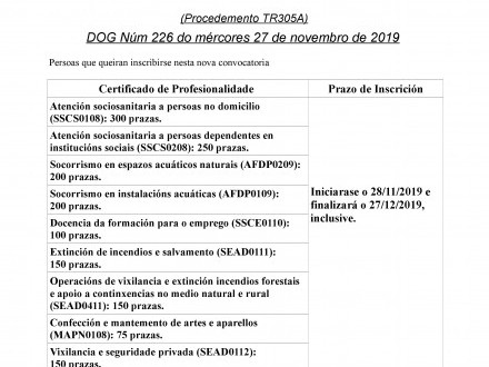 Reco�ocemento da experiencia laboral