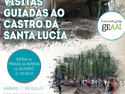 VISITAS GUIADAS AL CASTRO DE SANTA LUC�A