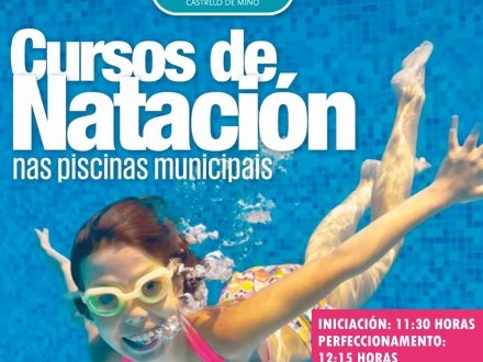 Cursos de nataci�n nas piscinas municipais