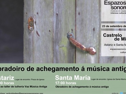 Espazos Sonoros en Castrelo de Mi�o: Achegamento � m�sica antiga