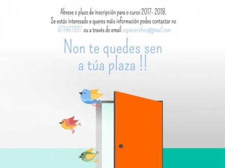 �brese o prazo de matricula para a Casa Ni�o de Castrelo