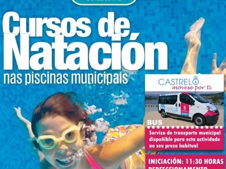 O 1 de agosto comezar�n os cursos de nataci�n na piscina municipal