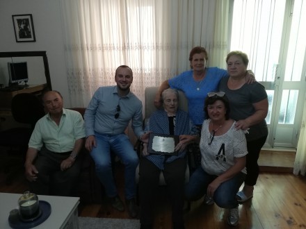 Castrelo de Mi�o celebra os 100 anos dunha vecina de Prado