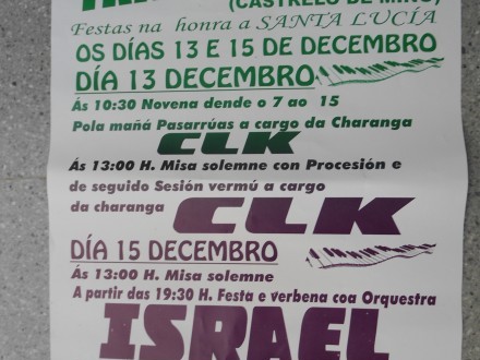 FIESTAS EN TRAVESO (SANTA LUC�A)