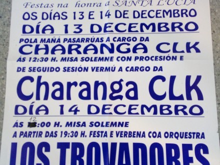 Festas en honra a Santa Luc�a 2019