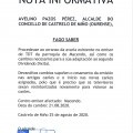 NOTA INFORMATIVA: Arreglos en aver�a de TDT