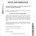 NOTA INFORMATIVA: Actualizaci�n datos COVID.