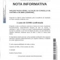 NOTA INFORMATIVA: Actualizaci�n datos COVID.