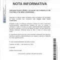 NOTA INFORMATIVA: Actualizaci�n datos COVID.