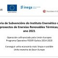 Subvenci�n INEGA Casa Nido de Prado