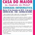 Xornada Informativa: Queres abrir unha casa do maior en Castrelo de Mi�o?