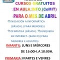 CURSOS GRATUITOS DE INFORM�TICA EN AULA INFO.