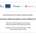El Ayuntamiento instalar� un sistema de calefacci�n de una caldera de pellets en el Centro M�dico de Paradela