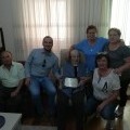 Castrelo de Mi�o celebra los 100 a�os de una vecina de Prado