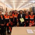 A Agrupaci�n de Protecci�n Civil de Castrelo de Mi�o incorpora un desfibrilador ao seu equipamento