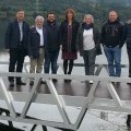A secretaria xeral para o Deporte visita as obras deportivas realizadas en Castrelo de Mi�o